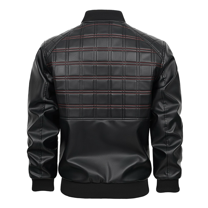 'Infinity Thrust' Leather Jacket