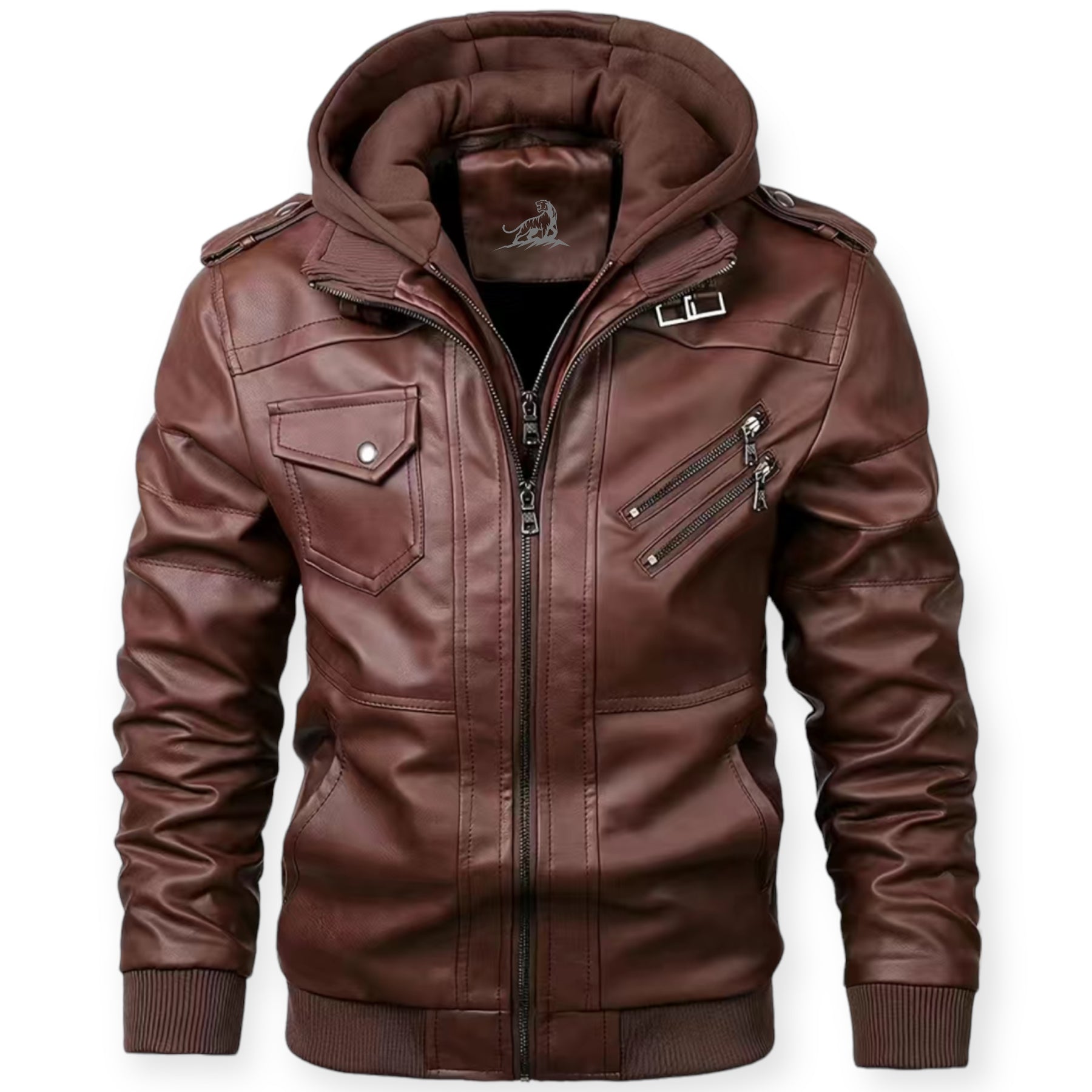 'Mortal Legend' Leather Jacket – MistyMen